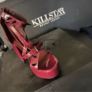 Dollskill red platforms